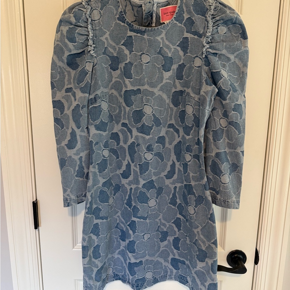 Kate spade Floral Denim Dress